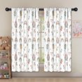thumbnail image 5 of Blackout Kids Curtains,White Fairy Castle Pattern Childrens Insulated Curtains Set Of 2,Bedroom Essentials,Toddler Room Decor 52"x63", 5 of 5
