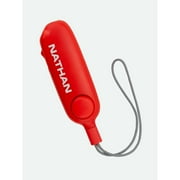 Nathan SaferRun Ripcord Siren Personal Alarm + Strobe Light - Red Dahlia