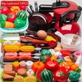thumbnail image 1 of Kitchen Toys Set For Kids Girl Cooking Baby Cutting Fruit Cooking Kitchen Utensils Children‘s Simulation Education Pretend Play, 1 of 7