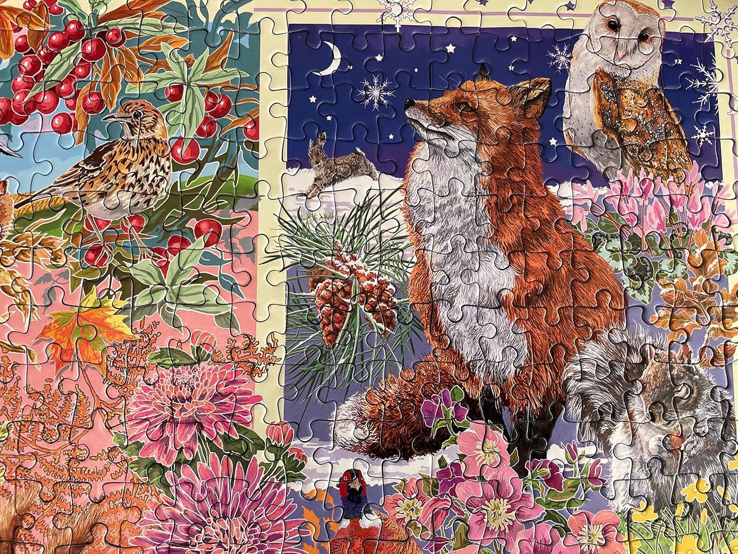 Gibsons Games Through the Seasons 1000 Piece Adult Jigsaw Puzzle