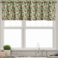 thumbnail image 3 of Ambesonne Floral Valance & Curtain, Vintage Colorful Ornate, 55"x24", Multicolor, 3 of 6