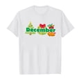 thumbnail image 4 of PMVFHDE Hauts d'Été pour Filles T-Shirts d'Été Manches Courtes pour Filles Tunique Manches Courtes pour Filles T-Shirts d'Été Manches Courtes Col Rond pour Enfants avec Imprimés Mensuels Blanc, 1-2 Ans, 4 of 4