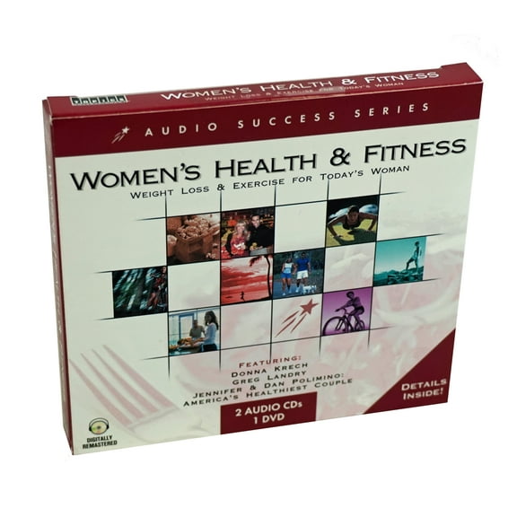 Bundle Pack - Women's Health & Fitness: Weight Loss & Exercise for Today's Woman ~ 2 Audio CDs   One DVD