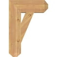 thumbnail image 3 of Ekena Millwork 5 1/2"W x 18"D x 26"H Traditional Craftsman Smooth Bracket, Western Red Cedar, 3 of 13