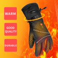 thumbnail image 3 of AMERTEER Electric Heated Gloves USB Rechargeable Electric Thermal Gloves 3 Mode Warm Heated Gloves Waterproof Winter Heating Gloves for Skiing Riding Hunting Running, 3 of 11