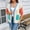 (Fashion 86)Beige, variant on Women's Patchwork Knit Cardigan Lightweight Color Block Open Front Sweater with Contrast Pockets Trendy Loose Fit Outwear for Fall