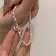 thumbnail image 1 of CNKOO Bracelet Mode Luxe Love Lock Femme Exquis Sens Haut Bijoux., 1 of 4