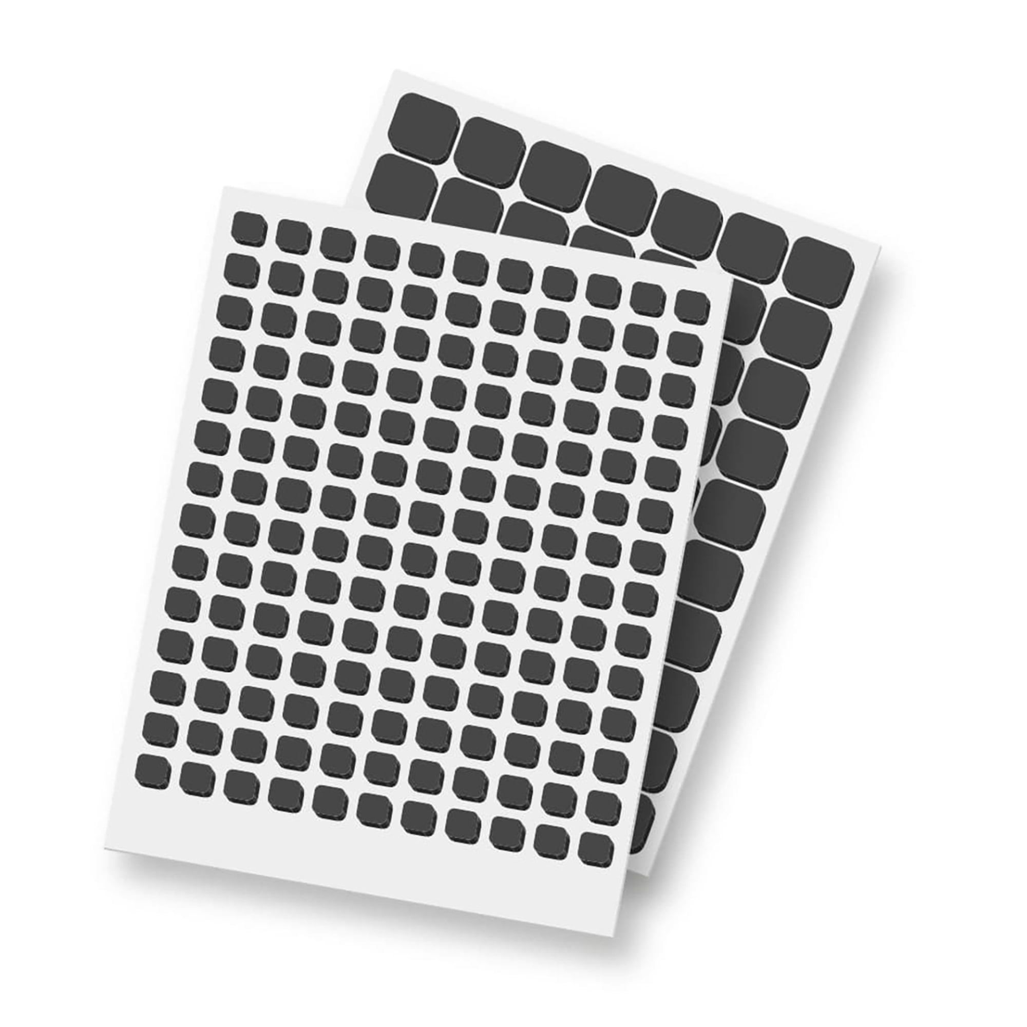 3D Permanent Double-Sided Foam Squares in Black, 10 Pack
