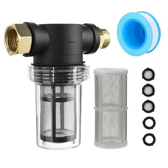 Jinsinto Filter pump filter 15*15*8cm for DOMESTIC WATER PLANT DOMESTIC WATER AUTOMATIC CENTRIFUGAL PUMP JET PUMP FOUNTAIN PUMP SUBMERSIBLE PUMP FINE FILTRATION for WASHING MACHINES, SW