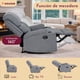 thumbnail image 5 of Sillón Reclinable Nanofort Moderno Minimalista Sala Gris, 5 of 9