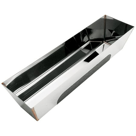 

12HRG Non Contoured Stainless Steel Heliarc Mud Pan 14Inch