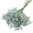 thumbnail image 4 of UV Resistant Artificial Flowers with Green Leaves, Realistic Faux Flowers Bouquet, All Weather Decor, Ramos De Flores Artificiales for Vase Arrangement(Blue A), 4 of 8