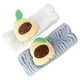 thumbnail image 4 of 2 diademas elásticas con diseño de aguacate para maquillaje, cómodas y prácticas para el cabello (blanco y gris), 4 of 8