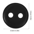 thumbnail image 2 of FUTUREORYY 50Pcs Tiny Black Buttons Tuxedo Jeans Button Replacement Crafts, 2 of 8