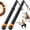 Black, variant on Upgrade Weighted Ropeless  Ropes, Adjustable Cordless  Rope - Portable  Ropes for  Gym Workout, HIIT & Cardio Full   Exercise Rope for Strength  Men & Women