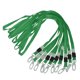 thumbnail image 4 of 10 fundas para tarjetas de identificación con cordón, soporte para insignia con correa para el cuello y cierre de plástico, 4 of 9