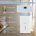 thumbnail image 6 of Costway 150 Pints Dehumidifier with Pump with 24H Timer LED Display Large Water Tank 7000 Sq. ft Coverage Area, 6 of 9