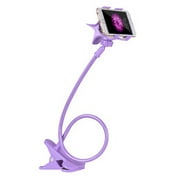 Bookk Gooseneck Cell Phone Holder Flexible For Desk Long Arm Mobile Phone Stand With Clip For Headboard & Bedside | Flexible Phone Stand Lazy Bracket Mount Clamp