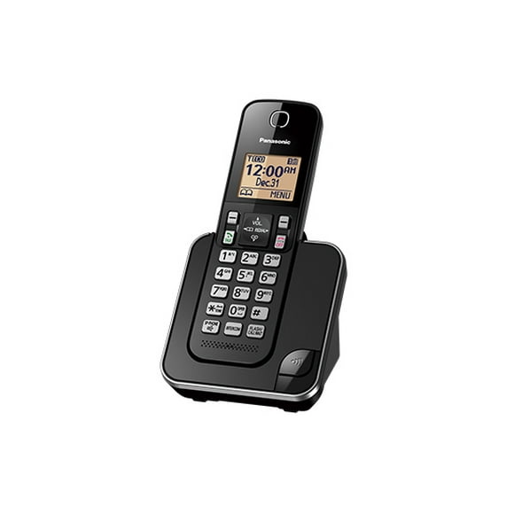 Panasonic KX-TGC380B Téléphone Sans Fil Numérique avec 1 Combiné