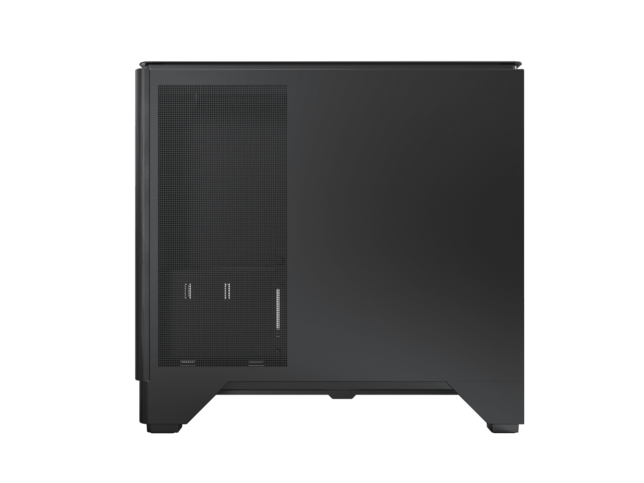 MONTECH KING 15 PRO KING15PB Micro-ATX PC Case, Curved Panoramic Glass, Chimney Airflow, 360mm Radiator Support, Compact Build for High-Performance Systems, 4 ARGB PWM Fan Pre-Installed, Black
