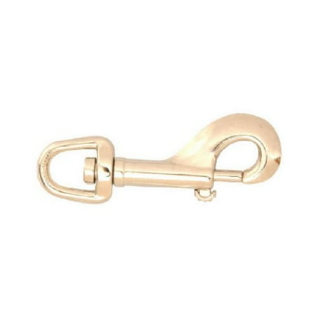 

New Campbell Chain T7615012 Bolt Snap 1/2 - Nickel Finish Each