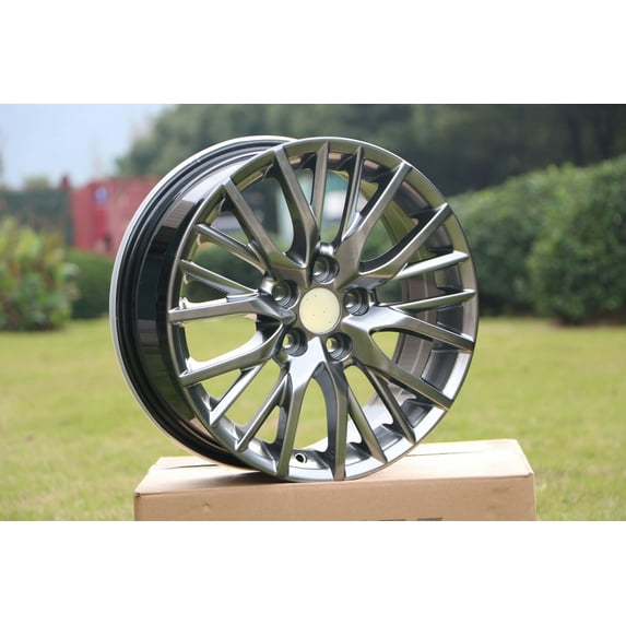 New 20" x 8" Replacement Black Alloy Wheels fits Lexus RX NX 5x114.3 ET40 (Set of 4)