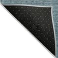 thumbnail image 4 of HomeRoots 588579 8 x 10 ft. Ombre Washable Indoor & Outdoor Rectangle Area Rug, Teal Blue, Gray & Charcoal, 4 of 5
