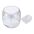 thumbnail image 1 of Contenedor de almacenamiento de granos, caja de almacenamiento de granos giratoria, dispensador de arroz, cubo de almacenamiento de arroz, rendimiento confiable, 1 of 12