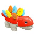 thumbnail image 1 of Bebé Montessori Juguetes Divertidos Spike Dinosaurios Rompecabezas Juguete Aprendizaje Temprano Regalo (Rojo) Ehuebsd Para estrenar, 1 of 4