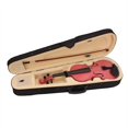 thumbnail image 2 of 4/4 Full Size Violin Kit Fiddle with Hard Case  Rosin  Chin Rest  Bow Stringed Musical Instruments for Student Beginners, 2 of 6