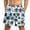 CD36-Navy, variant on IYYVV Men's Swim Trunks Quick Dry Stretch Bathing Suit Swimming Trunks for Men Beach Shorts Hawaiian Print Swim Shorts with Pockets Black S
