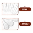thumbnail image 3 of SHOWERORO 80Ud Luces Decorativas Transparentes Con Moderno De Gotas Para Ambientes Exteriores, 3 of 7