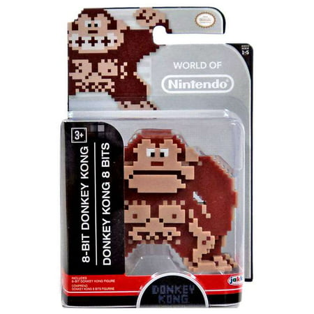 UPC 039897867236 product image for Super Mario World of Nintendo 8 Bit Donkey Kong Mini Figure | upcitemdb.com