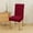 Red, variant on Elastic Jacquard Dining Chair Covers Set of 2, Stretchable Slipcovers with Anti-Slip Band, Universal Fit for Kitchen, Restaurant, Office, Home Decor, Washable Chair Protectors for Upholstered Chairs
