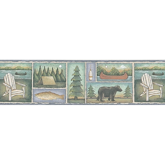 Bordure de Papier Peint Country FDB03842