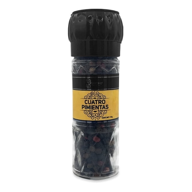 Pontino Molinillo Cuatro Pimientas, 50 G