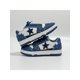 thumbnail image 2 of Women Star Pattern Lace-up Front Skate Shoes, Sporty Sneakers, 2 of 4