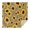 Leopard Sunflower Pattern, variant on White Sunflower Pattern Square Tablecloth,Waterproof Square Table Cover,Wipeable Spillproof Washable Table Cover for Home Kitchen Party Decor 42"X42"(107x107cm)