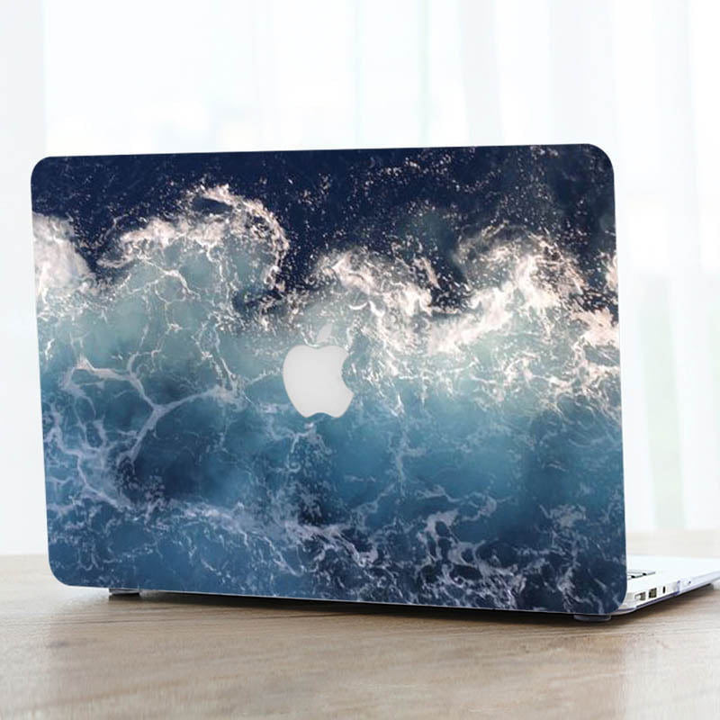 13 Inch Abstract Ocean Natural Luxury Laptop Carry Case with Handle Lightweight Laptop Sleeve Briefcase Fits MacBook Air Pro