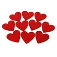 thumbnail image 3 of Piezas de Madera en Forma de Corazón Rojo Sunnimix 48 mm 10 Piezas, 3 of 8