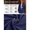 thumbnail image 5 of Cueply Plus Size Lightweight Cardigan for Women Long Sleeve Open Front Casual Cover Up with Pockets Soft Draped Layering Jacket 1X-4X, 5 of 9
