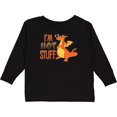 thumbnail image 3 of Inktastic I'm Hot Stuff- Cute Dragon Boys or Girls Long Sleeve Toddler T-Shirt, 3 of 5