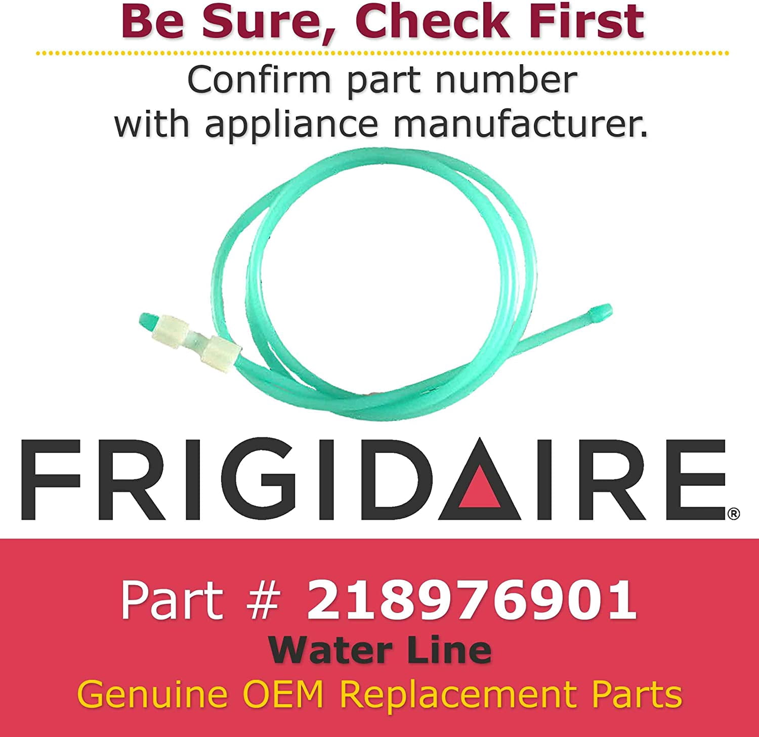 Electrolux Tube Part # WCI-218976901