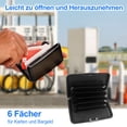 thumbnail image 3 of 2PCS aluminum anti-magnetic card bag-black+silver, 3 of 6