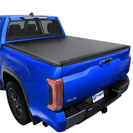 Tyger Auto T1 Soft Roll-up Truck Bed Tonneau Cover Compatible with 2022-2025 Toyota Tundra | 5.5' (67") Bed | TG-BC1T9062