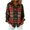 *a-Red, variant on Coorders Womens Plaid Long Flannel Shirt,Women's Long Sleeves Button Down Tee Shirt Blouses ,Women's Plus Yellow,Size S