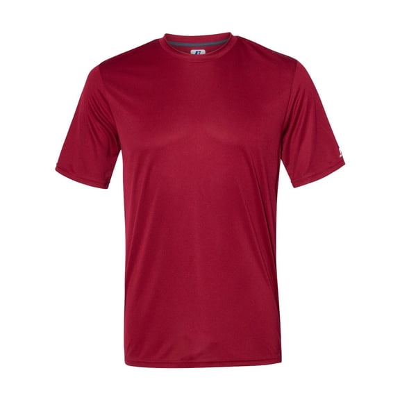 Men's Russell 629X2M1 Dri-Power Core Performance Tee (Cardinal XL)