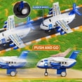 thumbnail image 2 of Avión de juguete MSKOLER con pistas de carreras para niños de 3 a 5 años, 2 of 9