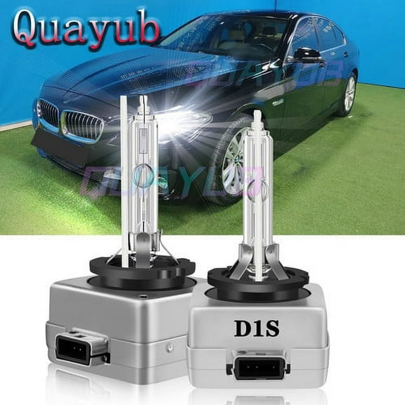 D1S HID Headlight Bulbs 35W 6000K Xenon White for BMW 528i 2008-2016 | High/Low Beam OE Replacement