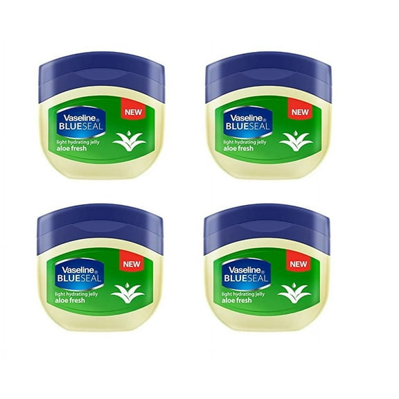 Vaseline - Blue Seal Light Hydrating Jelly Aloe Fresh, 50 ml, 4Pack